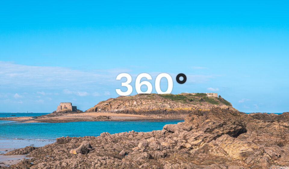 Ilot du Grand Bé – 360° Ilot du Grand Bé
