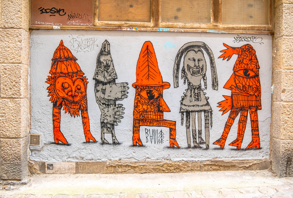 Art urbain à Intra-Muros