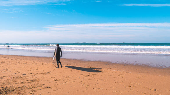 Surf à Saint-Malo