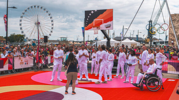 Flamme paralympique à Saint-Malo