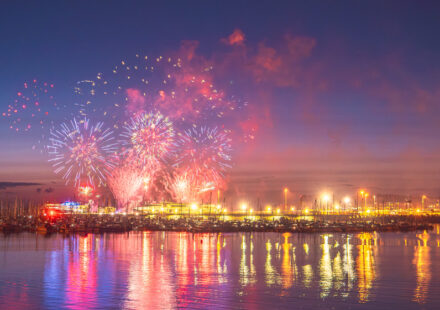 Le feu d’artifice à Saint-Malo 2025