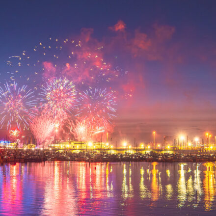 Le feu d’artifice à Saint-Malo 2025