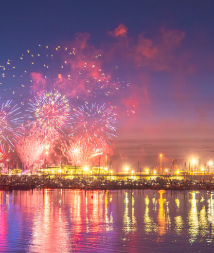 Le feu d’artifice à Saint-Malo 2025