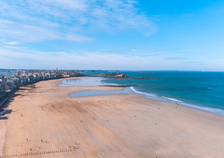 La plage du Sillon