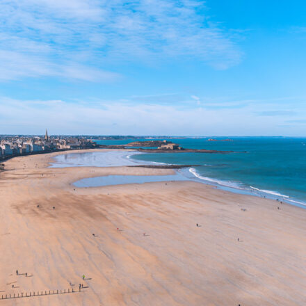La plage du Sillon