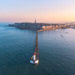 Le phare du Môle, vu du ciel