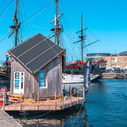 La maison flottante et solidaire