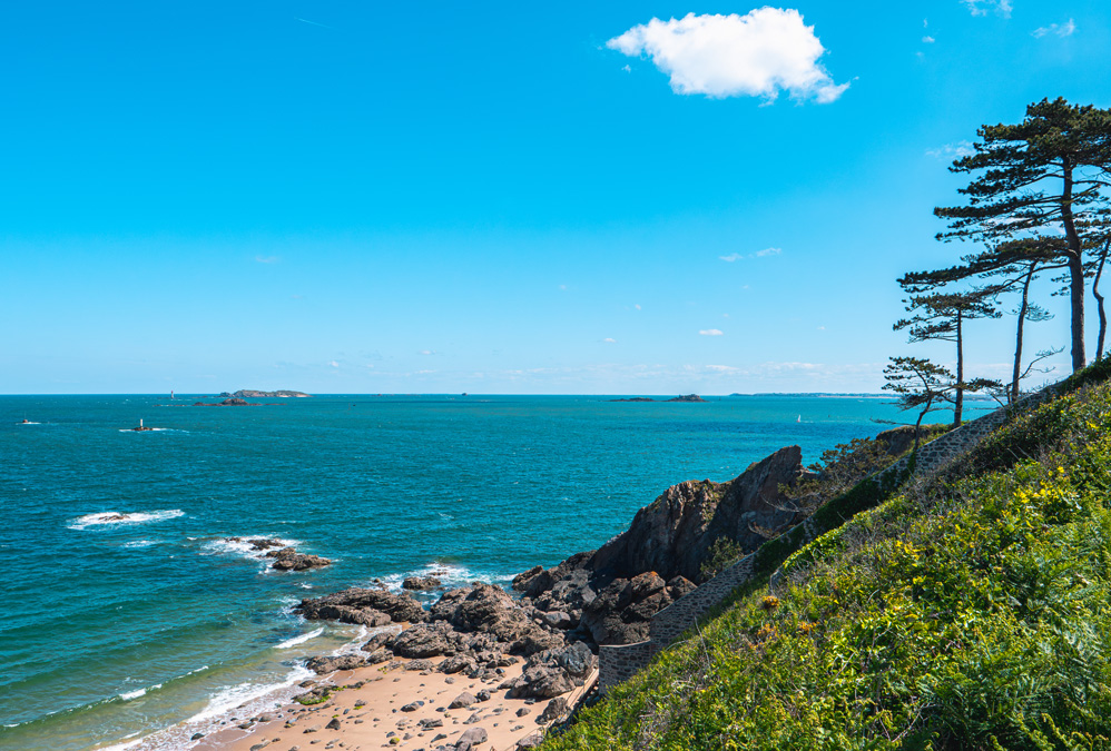 Balade côté plage du Port Blanc