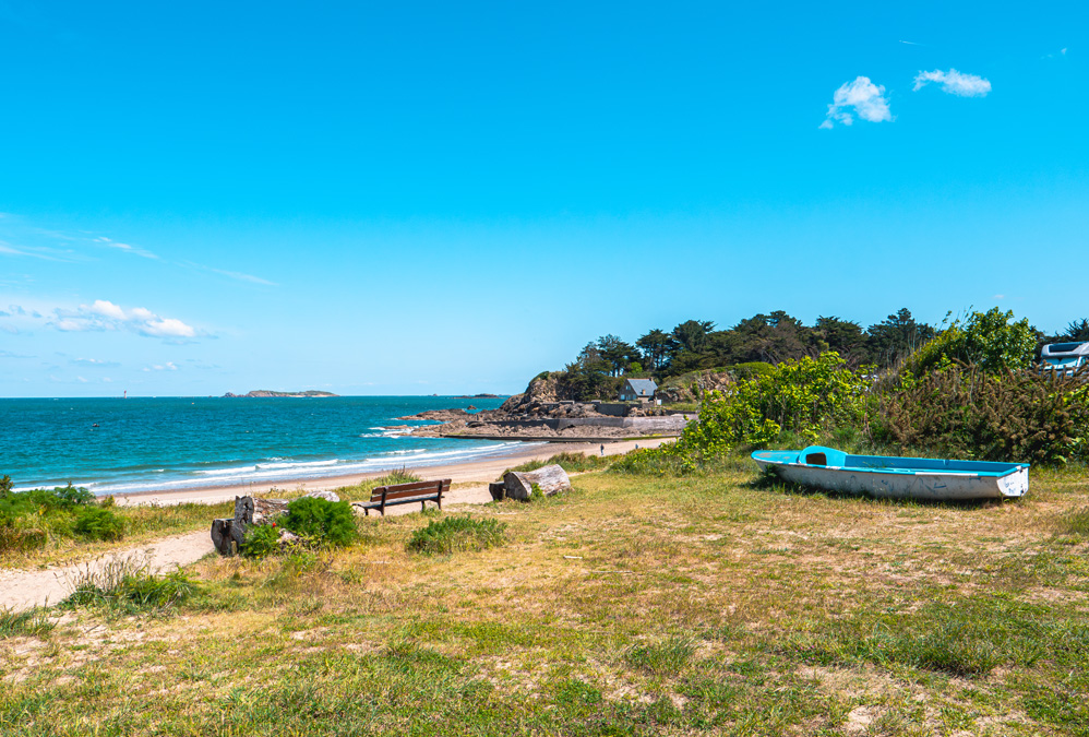 Balade côté plage du Port Blanc