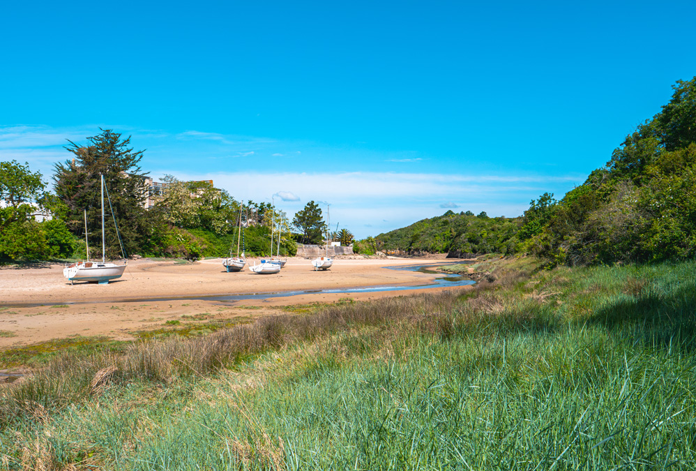 Balade côté plage du Port Blanc