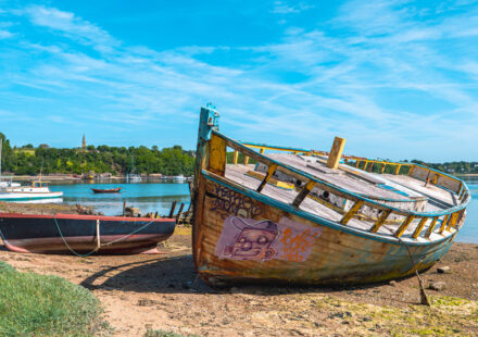 Cimetière de bateaux du Minihic-sur-Rance