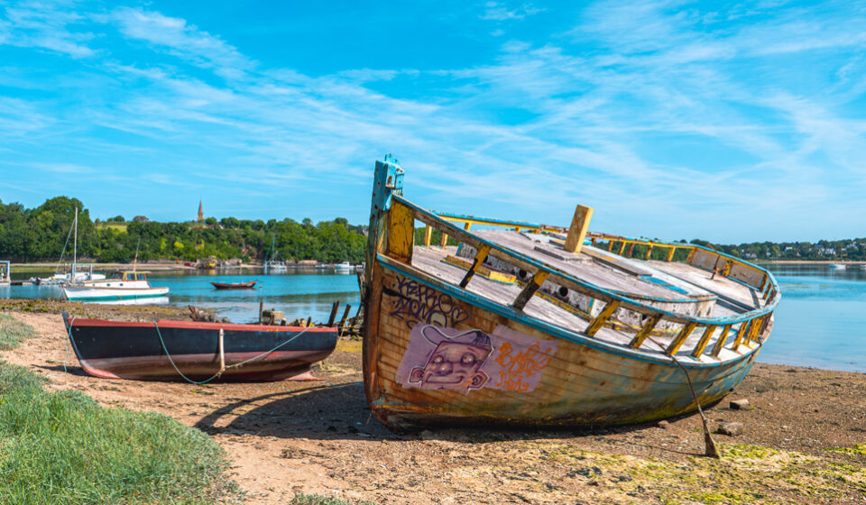 Cimetière de bateaux du Minihic-sur-Rance