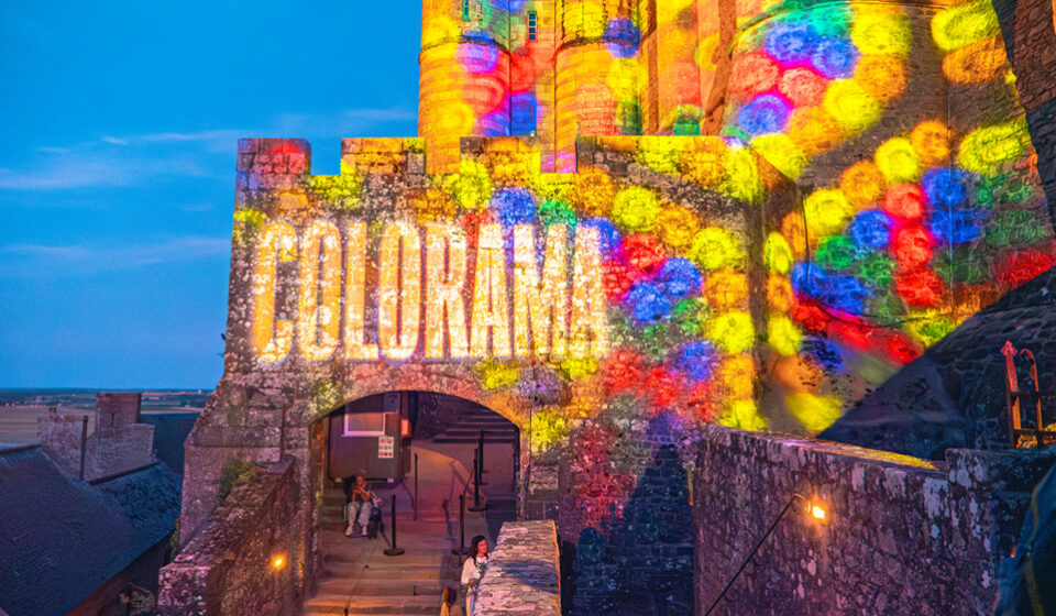 Colorama au Mont Saint-Michel