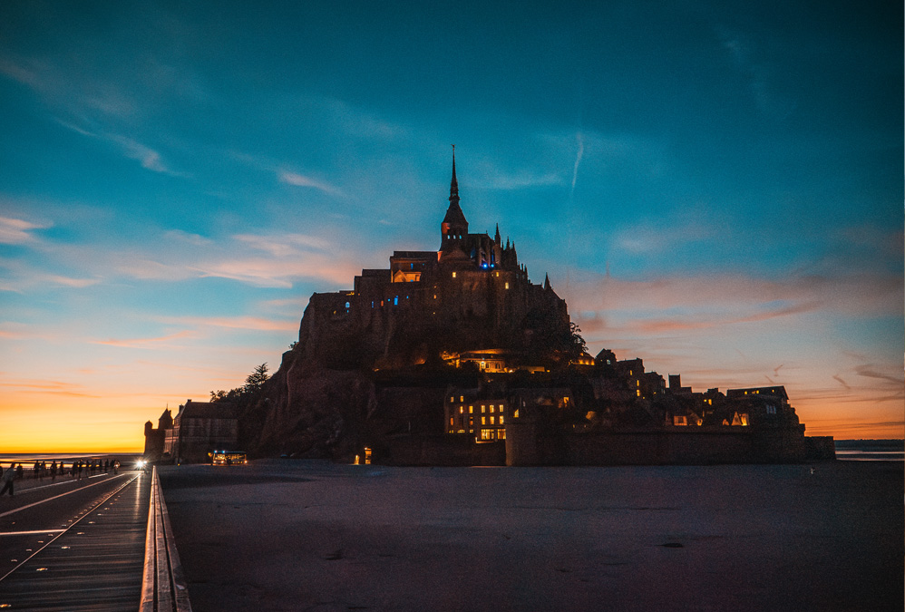 Colorama au Mont Saint-Michel