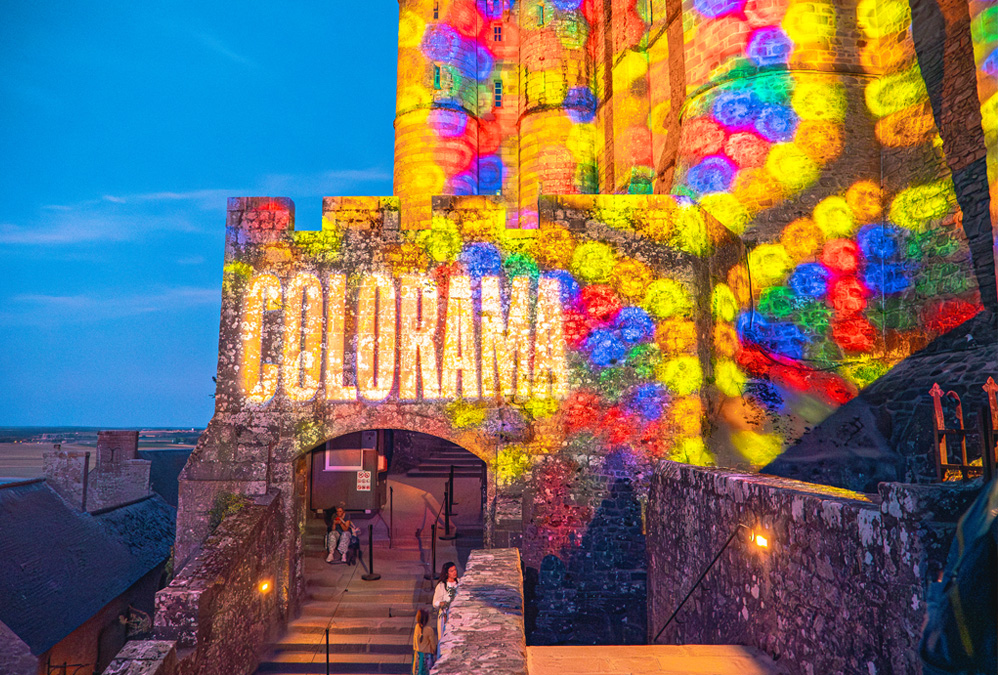 Colorama au Mont Saint-Michel