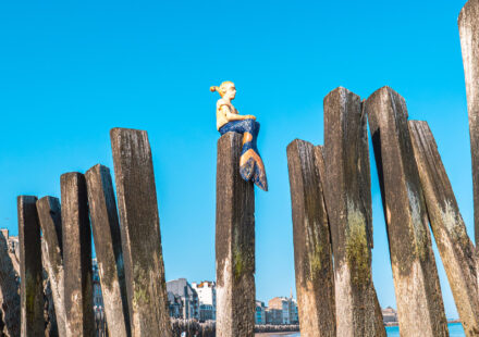 La sirène de la plage du Sillon