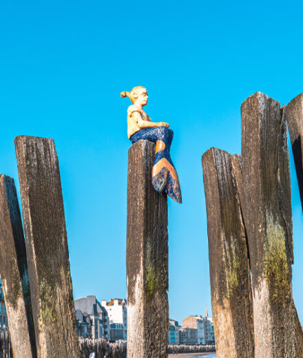 La sirène de la plage du Sillon
