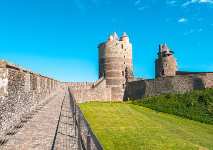 Découvrez le château de Fougères, une impressionnante forteresse médiévale en Bretagne. Explorez ses tours, ses remparts et plongez dans son histoire.