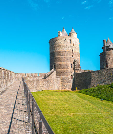 Découvrez le château de Fougères, une impressionnante forteresse médiévale en Bretagne. Explorez ses tours, ses remparts et plongez dans son histoire.